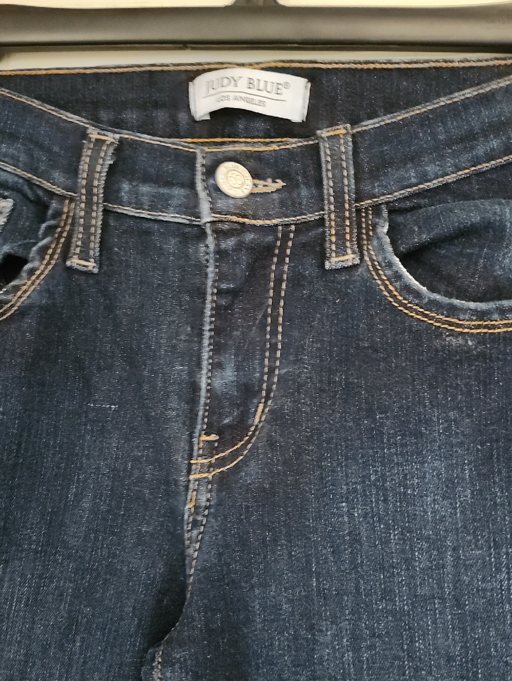 Judy Blue Dark Blue Skinny Jeans - Picture 3 of 7